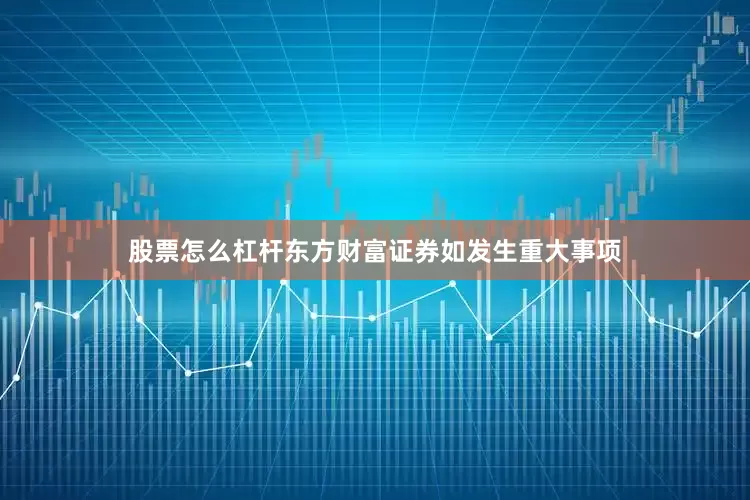 股票怎么杠杆东方财富证券如发生重大事项